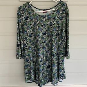 Salaam Scoop Neck Top, Size XL